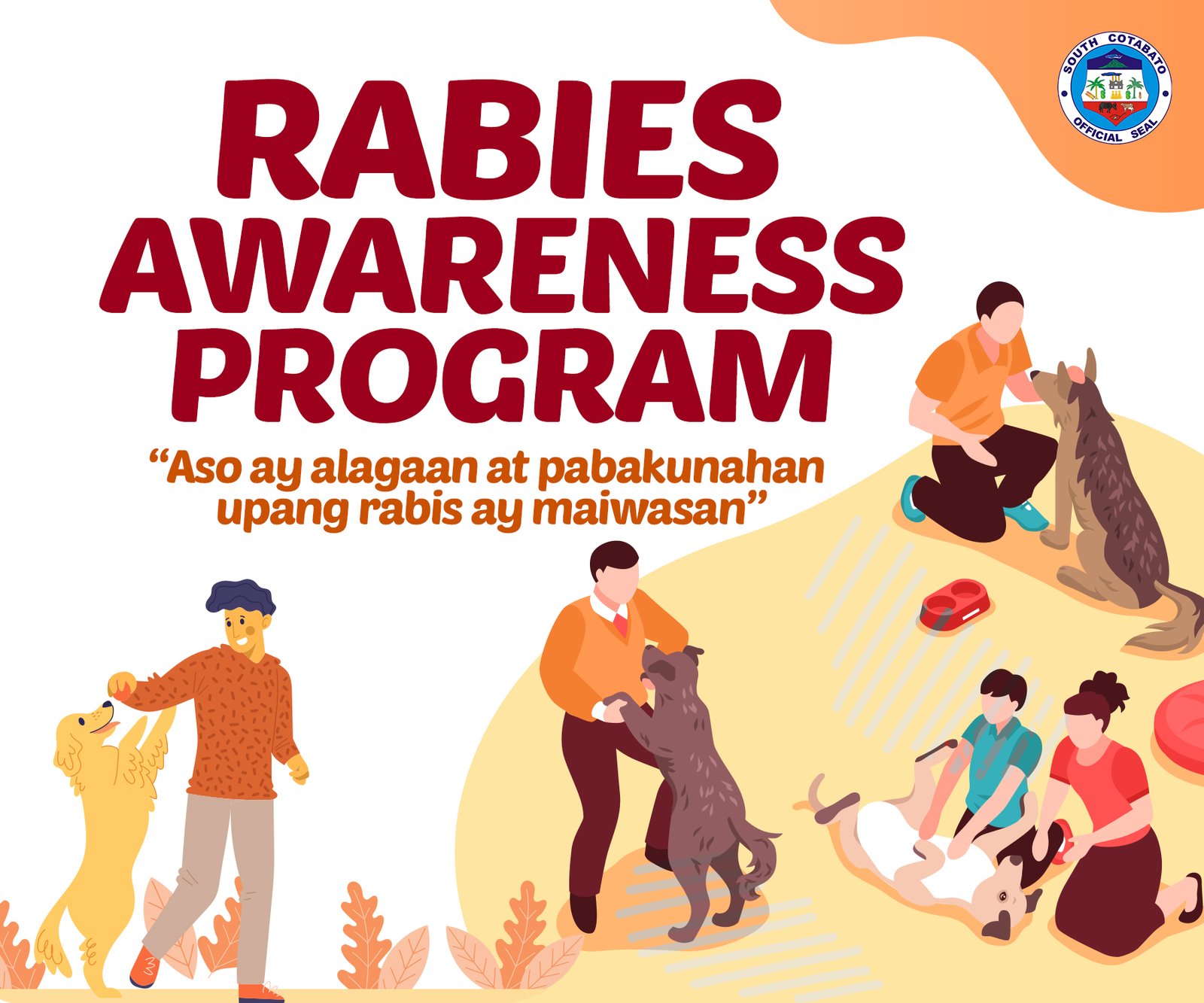 PVET urged the pet owners to submit dogs for antirabies vaccination